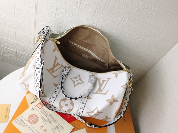 ルイヴィトンバッグ角部分ディテール